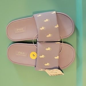 Polo ralph lauren sandles/slides!